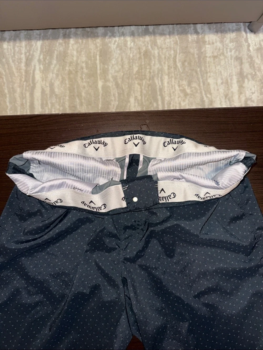 Men's Navy Callaway Golf Shorts